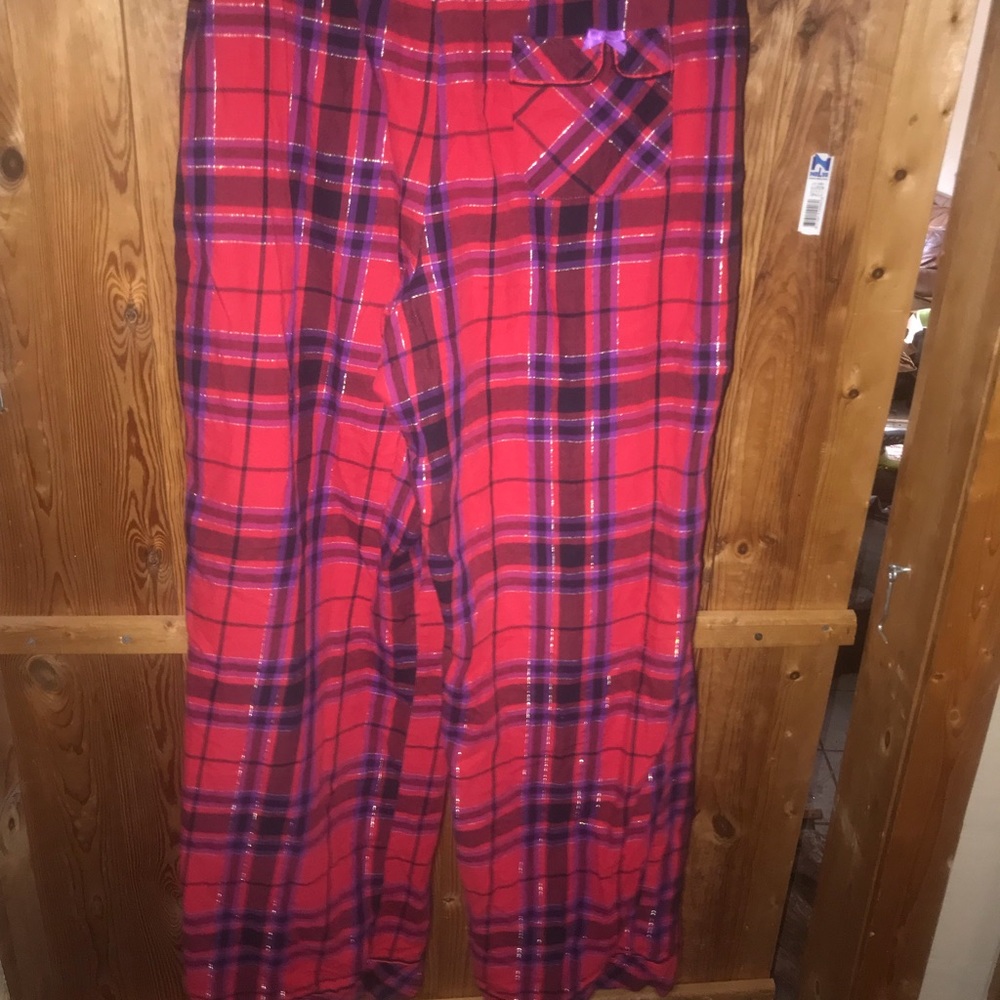 Victoria secret plaid sleeping pants with drawstring 
size medium - Picture 7 of 7